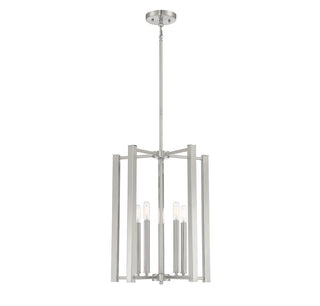 Benson 5-Light Pendant in Satin Nickel