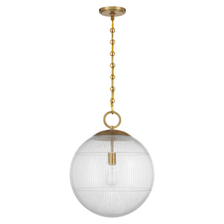 Cabot 1-Light Pendant in Warm Brass