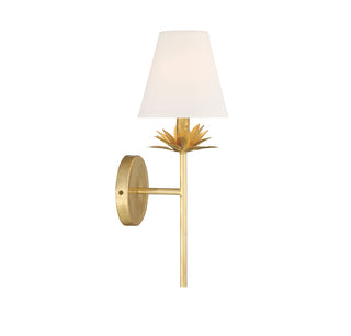 1-Light Wall Sconce in True Gold