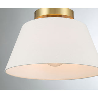 1-Light Ceiling Light in Natural Brass