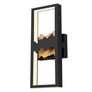 Sunrize Wall Sconce  Sand Black
