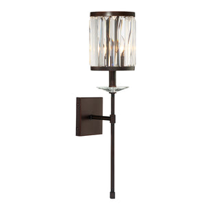 Ashbourne 1-Light Wall Sconce in Mohican Bronze