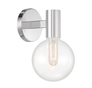 Wright 1-Light Wall Sconce in Chrome