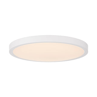15" LED Flush Mount in White