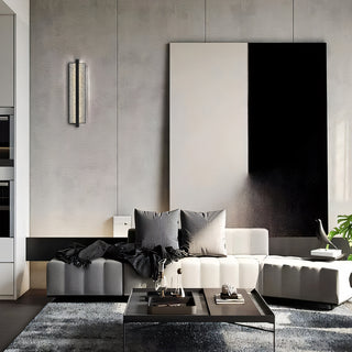 Seafoam Wall Sconce  Sand Black