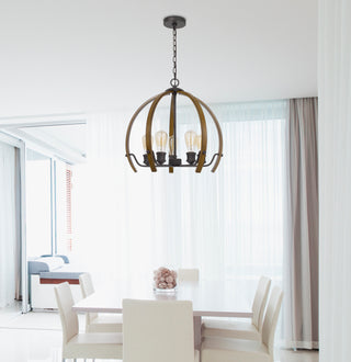 60W X 5 Riverton Metal Chandelier