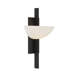 Fallon 1-Light Wall Sconce in Matte Black