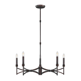 Gardner 5-Light Chandelier in Champagne Mist