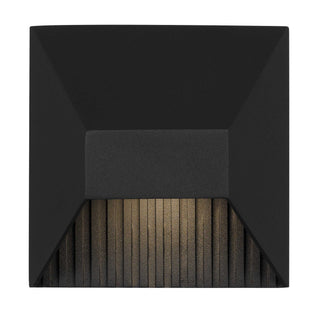Ribbed Wall Sconce  Sand Black
