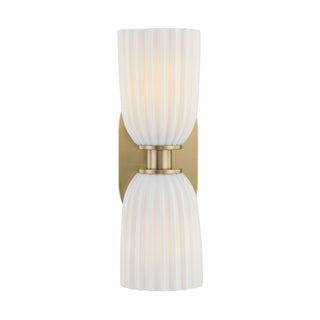 Baldwin 2-Light Wall Wall Sconce in Noble Brass