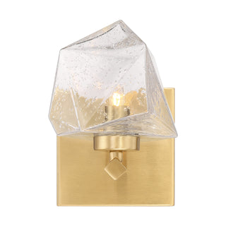 Castello 1-Light Wall Sconce in Warm Brass