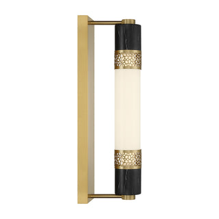 Farrell 1-Light Wall Sconce in Warm Brass by Dann Foley