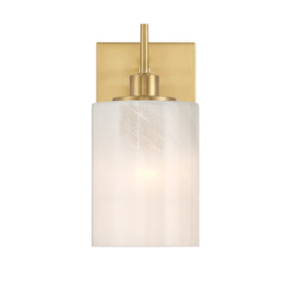 1-Light Wall Sconce in Natural Brass