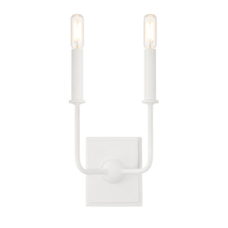Avondale 2-Light Wall Sconce in Bisque White