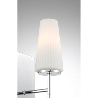 1-Light Wall Sconce in Chrome