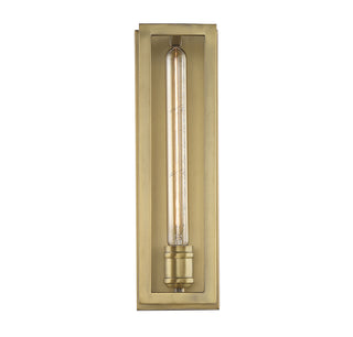 Clifton 1-Light Wall Sconce in Warm Brass