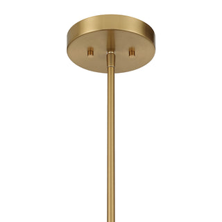 Gaia 6-Light Pendant in Warm Brass by Breegan Jane