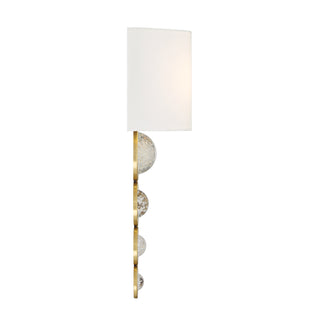 Marseille 1-Light Wall Sconce in Warm Brass