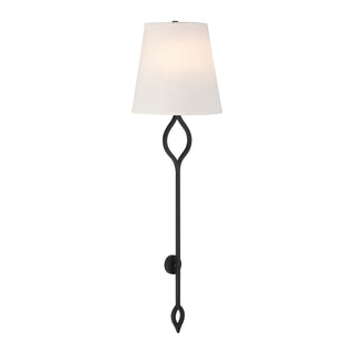 Roxbury 2-Light Wall Sconce in Matte Black
