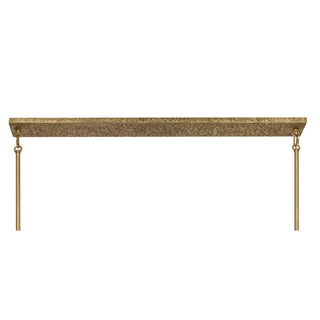Etereo 14-Light Linear Chandelier in Spumante by Breegan Jane