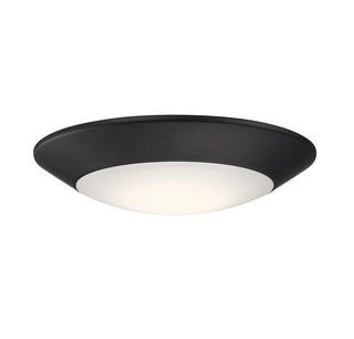 LED 5CCT Disc Light in Matte Black