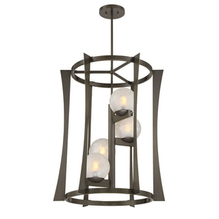 Darien 4-Light Pendant in Mediterranean Bronze