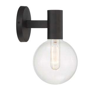 Wright 1-Light Wall Sconce in Matte Black