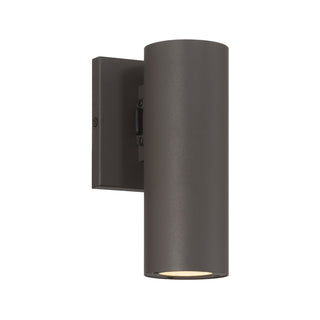 Kelley 1-Light LED 5CCT Cylinder Exterior Light in Bronze