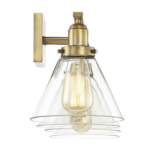 Drake 4-Light Bathroom Vanity Light in Warm Brass
