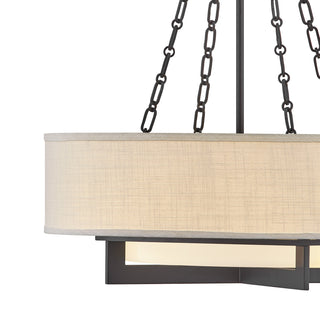 Brentwood 4-Light Pendant in Matte Black