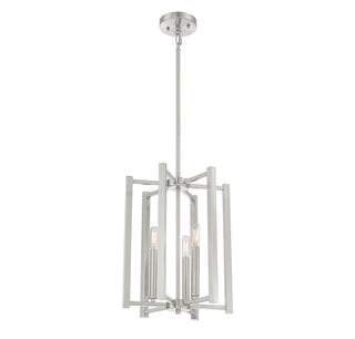 Benson 3-Light Pendant in Satin Nickel