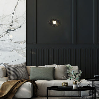 Tenere Wall Sconce  Sand Black