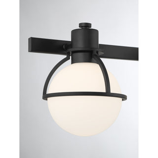 Pierce 3-Light Bathroom Vanity Light in Matte Black
