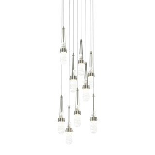 Link 9-Light Blown Glass Pendant