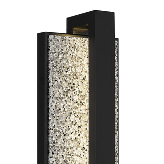 Seafoam Wall Sconce  Sand Black
