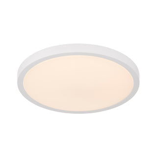 15" LED Flush Mount in White