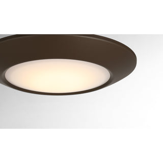 LED Disc Light in Bronze