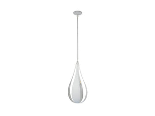 Bali 5-Light Pendant in White Cashmere