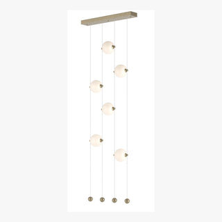 Abacus 6-Light Ceiling-to-Floor LED Pendant