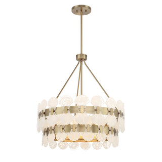 Bancroft 5-Light Chandelier in Noble Brass