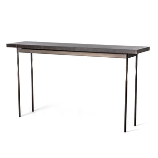 Senza Wood Top Console Table
