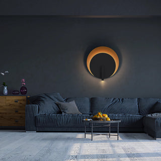 Eclispe Wall Sconce  Sand Black