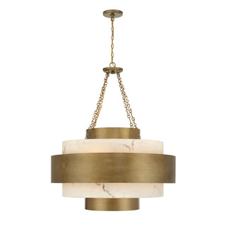Davenport 8-Light Pendant in Antique Patina
