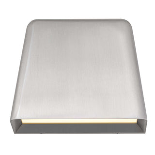 Bull Wall Sconce  Brushed Aluminum