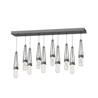 Link 10-Light Blown Glass Pendant