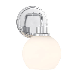 1-Light Wall Sconce in Chrome