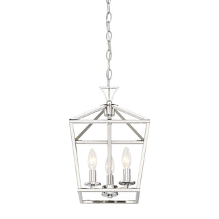 Townsend 3-Light Pendant in Polished Nickel
