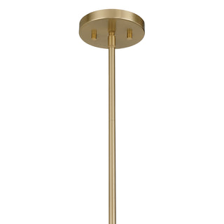 Flores 4-Light Chandelier in Noble Brass by Breegan Jane