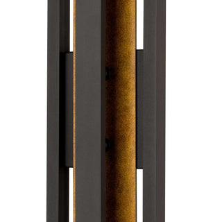 Panels Wall Sconce  Dark Bronze