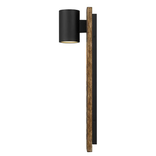 Woodone Wall Sconce  Sand Black